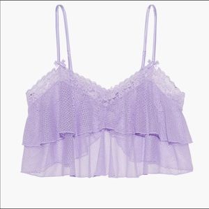 💜Savage X Fenty Top only Purple💜